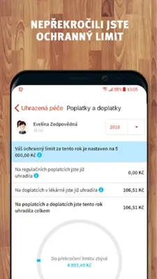 Moje VZP android App screenshot 1